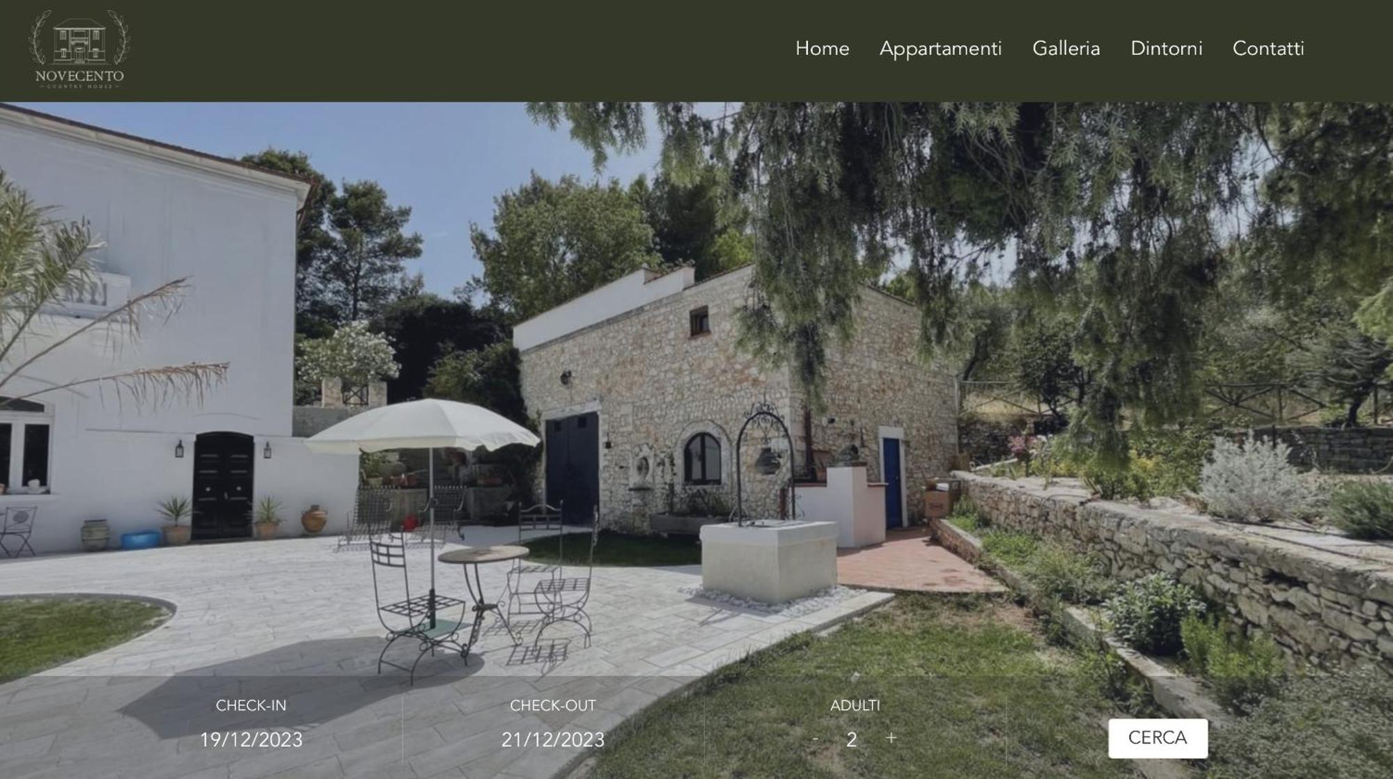 ויאסטה Novecento Country House מראה חיצוני תמונה